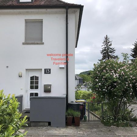 Altstadt Naehe 7 Min Fussweg Ueber Alte Maibruecke Zu Pension Mit Balkon & Garten, Ideal For Long Stay, Relocation Ochsenfurt Luaran gambar